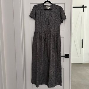Christy Dawn Black Midi Dress